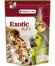 Parrots Exotic Light Mix Snack for Parrots & Big Parakeets - 750 Grams